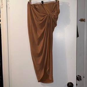 High Slit Bodycon Skirt